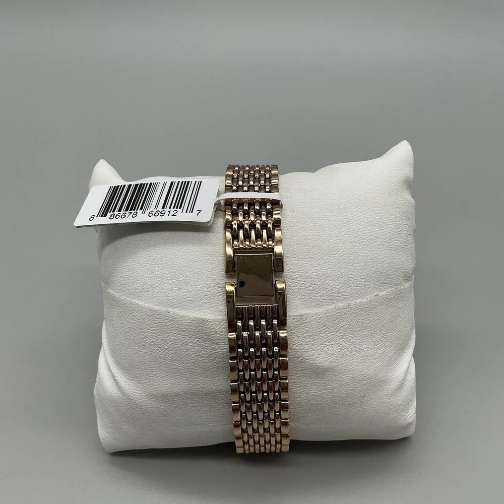 Montres Prestige Womens Watch 28mm Rose Gold Dial Gold Bracelet MPW-0216 8.5